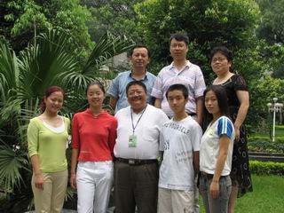 肖林校长与文理科状元及班主任年级组长长